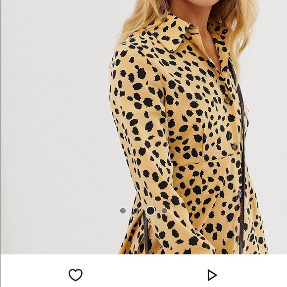 asos dalmatian dress